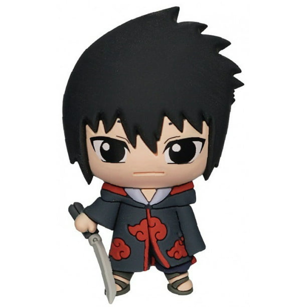 Naruto Shippuden 3D Figural Bag Clip Series 4 Sasuke Uchiha Minifigure (Monogram) (No Packaging