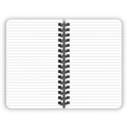 BrownTrout, Black Foral Compact Journal