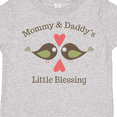 thumbnail image 4 of Inktastic Mommy & Daddy's Little Blessing Boys or Girls Toddler T-Shirt, 4 of 5