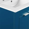 thumbnail image 4 of Modway Maybelle Modern Wood/Ceramic Bathroom Vanity in Navy/White, 4 of 11