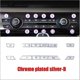thumbnail image 5 of Chrome ABS Air Conditioner Buttons Sequins Decoration Cover Trim For BMW F10 F11 F06 F01 E70 E71 F25 F26 X5 X6 3/5/6/7 series, 5 of 5