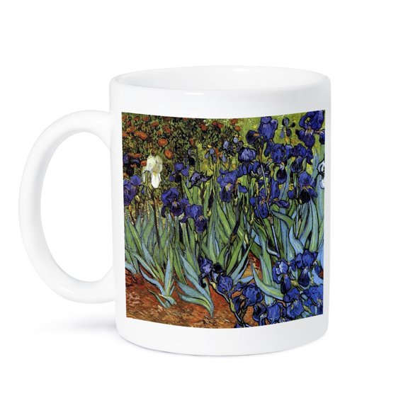 3dRose, Van Gogh Irises, 15oz Mug