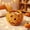 Orange, variant on Halloween Handmade Rattan Pumpkin Bowl - Woven Storage Centerpiece for Candy, Fall Holiday Tabletop Decor Gift,Orange