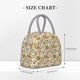 thumbnail image 2 of Balery Indian Paisley Bolsa de Almuerzo para Mujeres, Caja de Almuerzo, Bolsa de Almuerzo Pequeña Impermeable, Tote de Almuerzo Reutilizable con Gran Capacidad, 2 of 6