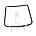 thumbnail image 3 of Modelo de parabrisas de coche con bordes pulidos y soporte de sobremesa, ideal para la belleza. Frente, 3 of 8