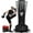 Gray, variant on RDX FreeStanding Punching Bag with Gloves, 6ft XXL Heavy Duty Adult Pedestal Bag, 17 Suction Cup Stand Base, Freestanding for Kickboxing, Boxing, MMA