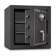Mesa Safe MBF2020C آمن مقاوم للحريق مع قفل ميكانيكي ، رمادي مطروق