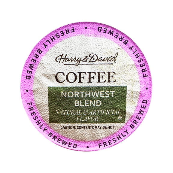 Harry & David Kosher Northwest Blend Medium Roast, Coffee Pods, 100 Ct