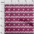 thumbnail image 2 of oneOone Velvet Magenta Fabric Abstract Sewing Craft Projects Fabric Prints By Yard 58 Inch Wide, 2 of 5