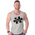 thumbnail image 5 of Different Not Less Autism Puzzle Tank Top T Shirts Men Women Brisco Brands S, 5 of 6