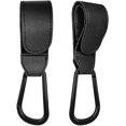 thumbnail image 1 of Ganchos para cochecito [2 piezas], mosquetones para colgar tus compras, mosquetón para cochecito, mosquetón universal, silla de ruedas, bolsos y bolsas de la compra en un cochecito, 1 of 5