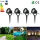 thumbnail image 2 of Inteprter 7W LED Césped Jardín Luz de inundación Patio Patio Camino Proyector Lámpara con base Impermeable Blanco cálido AC / DC 12V Iluminación y accesorios No.6 Inteprter HA024199-06, 2 of 6