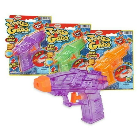 DDI 2349870 Jokes & Gags Mini Water Gun with Assorted Style - Case of 144