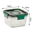 thumbnail image 3 of Vaidha Airtight Cereal Storage Container With Lids, Clear Airtight Kitchen Food Storage Container For Grain, Sugar, Flour, Rice, Nut, Snacks, 3 of 9