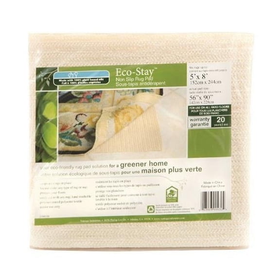 Vantage Industries V14738 Eco Stay Non Slip Rug Pad  5 x 8 ft.