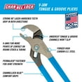 thumbnail image 2 of Pinzas Channellock 422, 24 mm, mordaza en V, color azul, 2 of 8