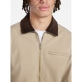 thumbnail image 5 of No Boundaries Full Zip Work Jacket with Long Sleeves, Men's XS-5XL, 5 of 6