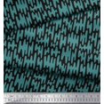 thumbnail image 3 of Soimoi Black Rayon Fabric Liquid Drip Abstract Print Fabric by the Yard 56 Inch Wide, 3 of 3