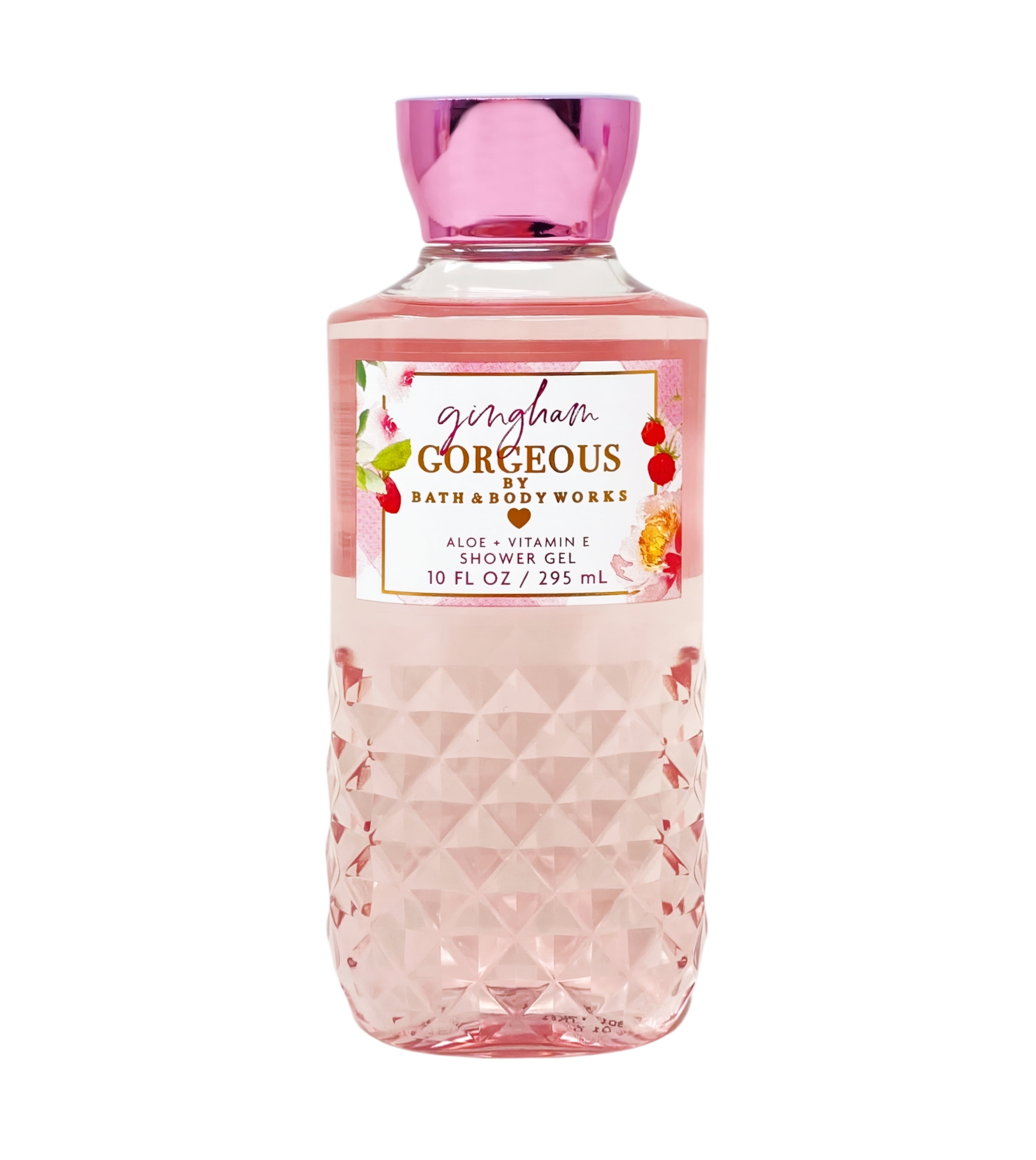Bath & Body Works Gingham Gorgeous 3 Shower Gels with a Himalayan Salts Springs Bar Soap