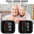 thumbnail image 5 of Rechargeable Wrist Blood Pressure Monitor - Large Screen, Voice Broadcast, Accurate Readings for Home & Travel Use, for All Ages, 5 of 5