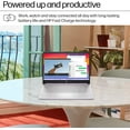 thumbnail image 4 of HP Everyday Laptop Computer for Student & Business • Intel Quad-Core CPU • 8G RAM • 128GB UFS+256GB SD Card • 1-Year Microsoft Office 365 • AI-Powered • 14 Inch LED • Windows 11 Pro, 4 of 8