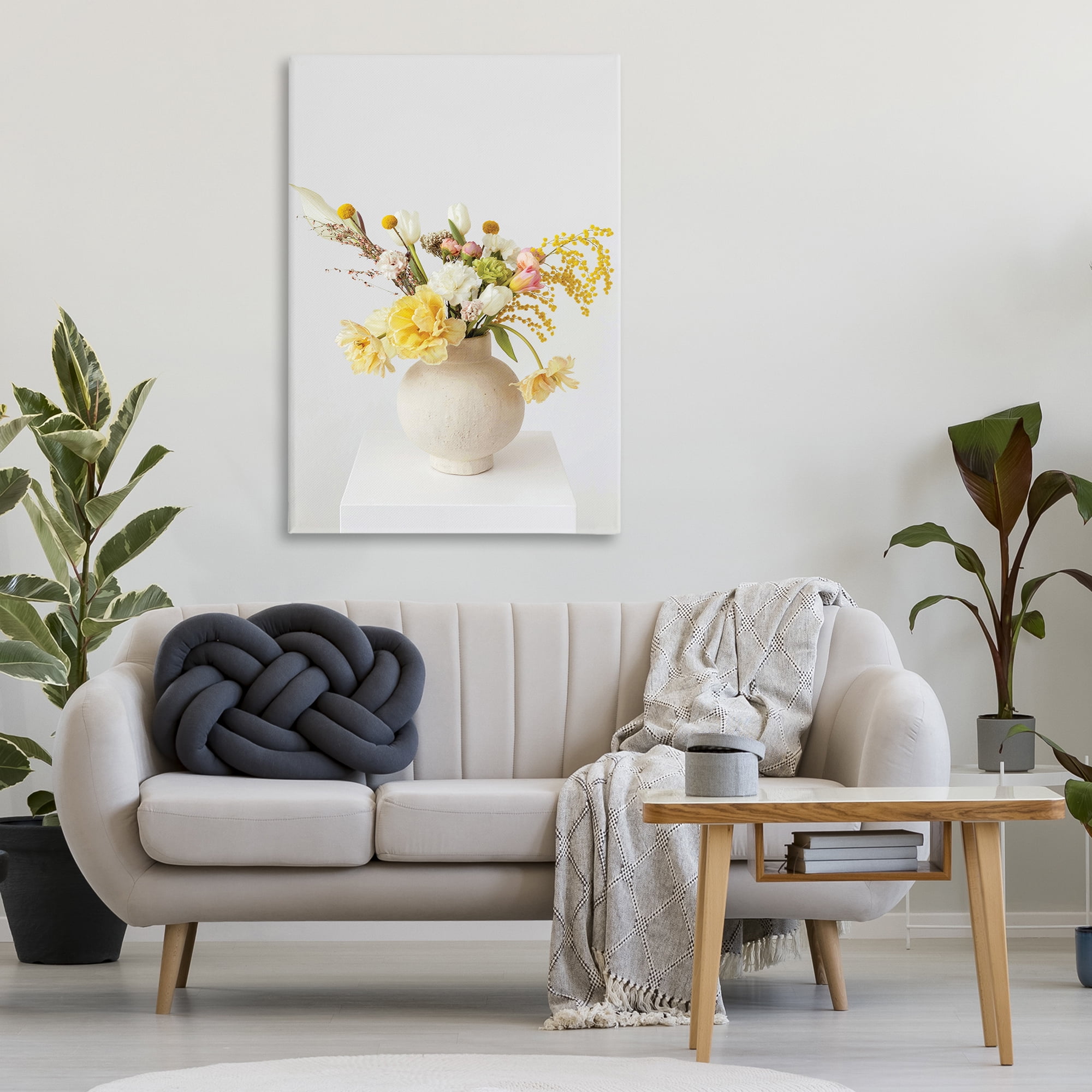 Stupell Industries Simple Vase Photography Botanical & Floral Photography Gallery Wrapped Canvas Art Print Wall Art, 30 x 45