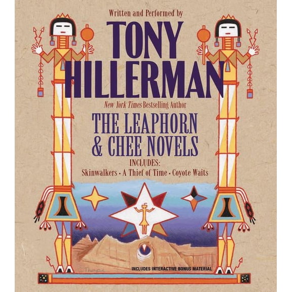 Joe Leaphorn/Jim Chee Novels Tony Hillerman: The Leaphorn and Chee Audio Trilogy: Skinwalkers, a Thief of Time & Coyote Waits CD, (Audiobook)