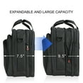 thumbnail image 5 of KROSER Large 17.3" Laptop Messenger Carrying Bag, Black, 5 of 9