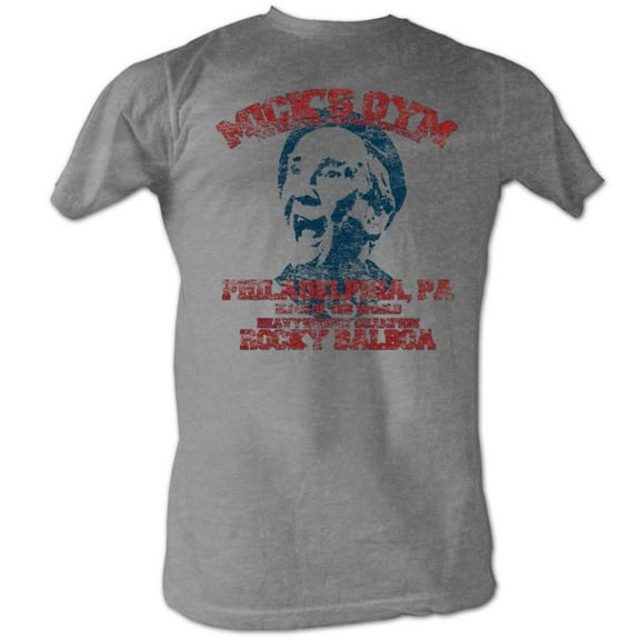 Rocky Mick's Gym Gray Heather T-Shirt