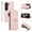 Pink, variant on Samsung Galaxy Z Fold 5 Wallet Case,Zipper Sheepskin Pattern Luxury Leather Zipper Purse Elegant Style Case Shockproof Non-Slip Phone Cover with Removable Adjustable Shoulder Strap,White