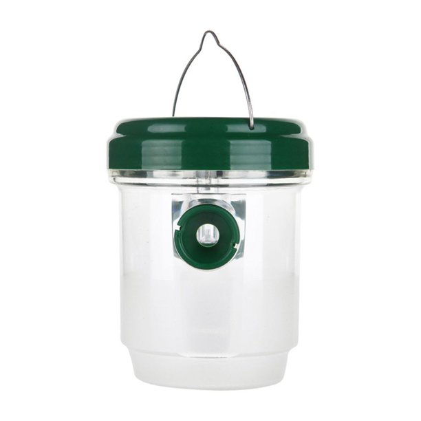 Atrapador de avispas LED con energía solar IPX4 Trampa de avispas de abeja de plástico impermeable para jardín al aire libre Inevent JJ12883-00B