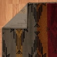 thumbnail image 4 of United Weavers 750 06030 58 Tapis de Zone 5 Pi. 3 Po. x 7 Pi. 2 Po. Affinity Native Skye, Rouge, 4 of 4