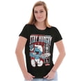 thumbnail image 4 of The Smurfs Cool Kanji Stay Hungry Women's T Shirt Ladies Tee Brisco Brands S, 4 of 5