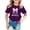 X66 Purple, variant on Confree Toddler Girls Summer Tshirts Graphic Print Short Sleeved Crew Neck Tee Shirts Dailywear Soft Casual Shirts For Girls Size 3-4 Years Black