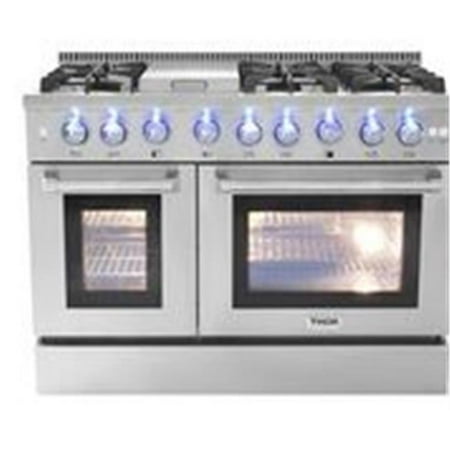 Thor Kitchen HRD4803U 48 in. Professional Stainless Steel Dual Fuel Range