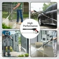 thumbnail image 3 of CATGOOD 4000 PSI Pressure Washer Gun with Extension Wand, Pressure Washer Wand with 50FT Hose and 5 Quick Connect Nozzles, Power Washer Gun Handle Car Wash Spray Gun Kit, 5 Spray Patterns, 3 of 11