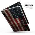 thumbnail image 2 of Design Skinz American Distressed Flag Panel Full-Body Wrap Scratch Resistant Decal Skin-Kit Compatible with MacBook 13" Pro w/TB (A1989), 2 of 5