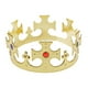 thumbnail image 4 of Nuevo Oro Plástico Rey Reina Joya Natividad Majestuosa Sombrero BLESIY Corona de plastico, 4 of 6