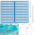 thumbnail image 1 of Tong Pool Net For Debris Removal Heavy Duty Swimming Pool Leaf Rake With Fine Mesh Aluminium And Long Handle For Easy Cleaning, 1 of 6