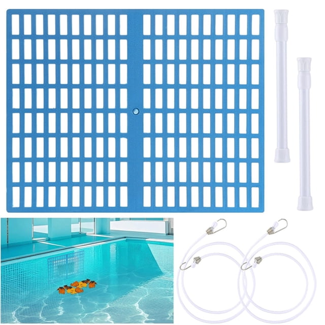 Tong Pool Net For Debris Removal Heavy Duty Swimming Pool Leaf Rake With Fine Mesh Aluminium And Long Handle For Easy Cleaning