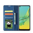 thumbnail image 4 of Samsung Galaxy A03s Wallet Case Samsung Galaxy A03s Luxury PU Leather Case, Book Folding Flip Retro Case with Kickstand, [RFID Blocking] Credit Card Slot Magnetic Closure Protective Cover, Blue, 4 of 11