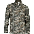 thumbnail image 3 of Rocky Camo Fleece Zip Shirt, 3 of 4