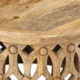 thumbnail image 4 of vidaXL 2 Piece Coffee Table Set Solid Wood Mango, 4 of 10