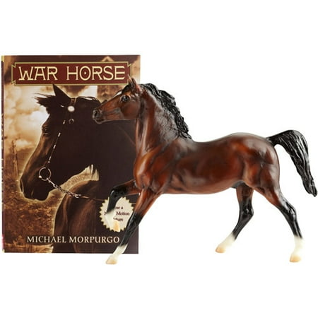 Breyer Classics War Horse Joey Figurine with Book