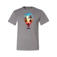 thumbnail image 2 of Wild Bobby, Summer Beach Destination, Streetwear, Men Graphic Tees, Heather Grey, Medium, 2 of 3