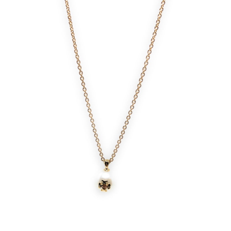 Tory Burch Pearl Chain Necklace 60271 