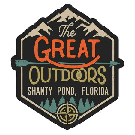 

Shanty Pond Florida The Great Outdoors Design 2-Inch Fridge Magnet