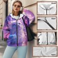 thumbnail image 6 of Garronmavis Galaxy Cat Women Hoodies Oversized Sweatshirts Breathable Warm Women's Hoodies Long Sleeve Sweatshirts Comfortable Cozy Fall Fashion Outfits Casual Sweaters, 6 of 7