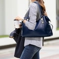 thumbnail image 6 of RuiJiao New Fashion Women's Large Capacity Genuine Leather Handbag, Soft Cowhide Shoulder Tote Crossbody Bag for Work Travel Daily Use, 6 of 9