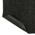 thumbnail image 3 of Mohawk Home All Purpose Low Pile Non-Slip Indoor/Outdoor Stain/Fade Resistant Ribbed Mat, Charcoal, 2' x 6', 3 of 9